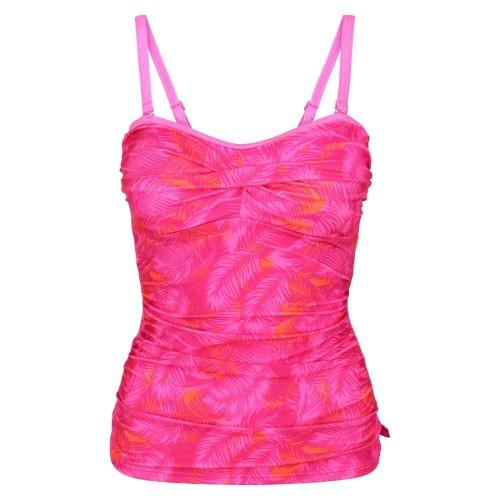 Regatta Womens/Ladies Aceana II Palm Leaf Tankini Top