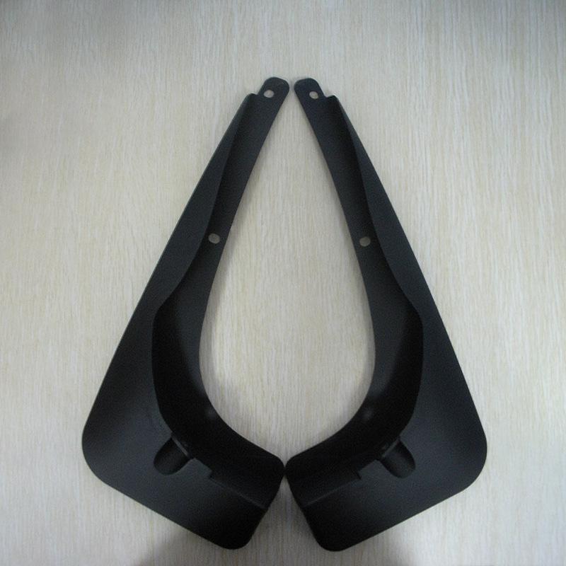 RAV4 09-14 Doppelt Schwarz Reifenschmutzfänger: Verhindert Schlammspritzer