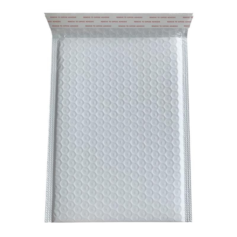 Black Shockproof Bubble Mailer with Self-Adhesive Closure for Clothing and Small Items