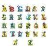 26 Letter Cartoon Pendant for Tree Kids Acrylic Christmas Animal Ornament