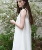 MAKE A TOAST Backhole Layered Dress Ivory Mbfsop001Iv