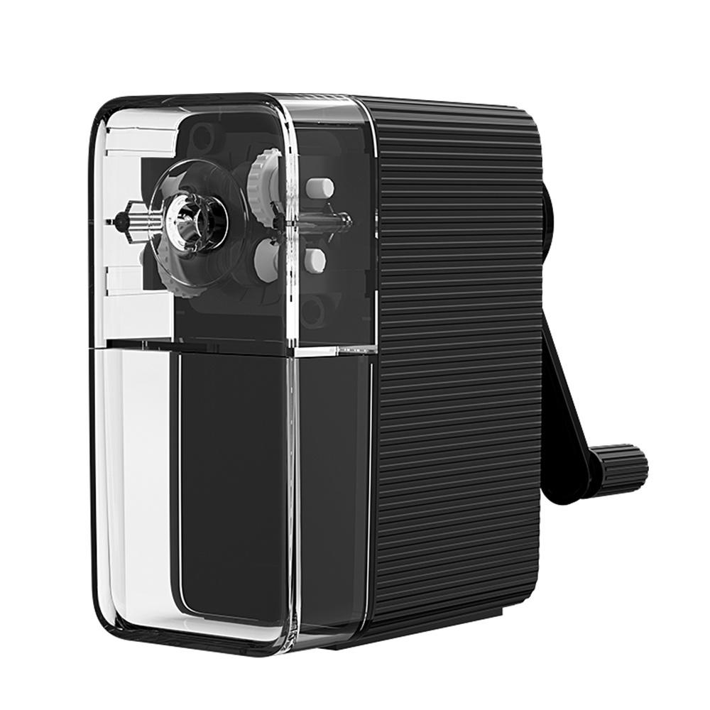 Pencil Sharpener Sketch Pencil Sharpener, Pencil Sharpener, Rotating Pen, Manual, Automatic Lead Feed, Black
