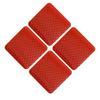 uxcell Car Sticker Safety Warning Tape Reflector Decal 5x5cm Red