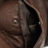 EDDIE BAUER Leather Jacket M Brown Outdoors Women Used