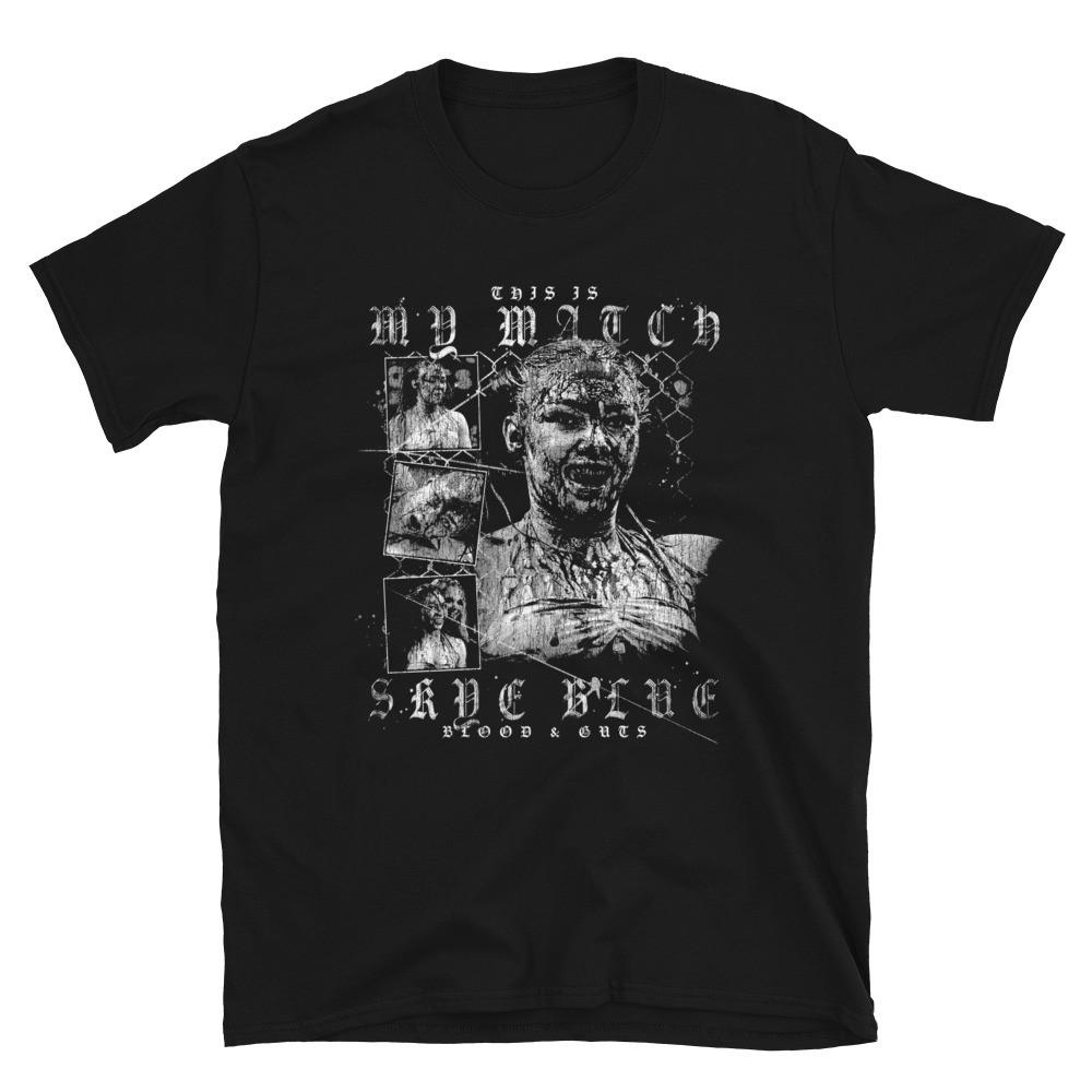 Skye Blue  This is MY Match AEW Official TShirt Unisex T-Shirt L