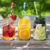 24Pcs Silicone Straw Tip Cover Dust-Proof Drinking Straw Reusable Drinking Straw Cap Cover for 8mm Multicolor Silicone Straw Cap