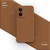 Soft Funda Phone Case for VIVO iQOO Z11 Z11X Turbo 5G Classic Contracted Pure Color Liquid Silicone Shockproof Luxury Back Cover
