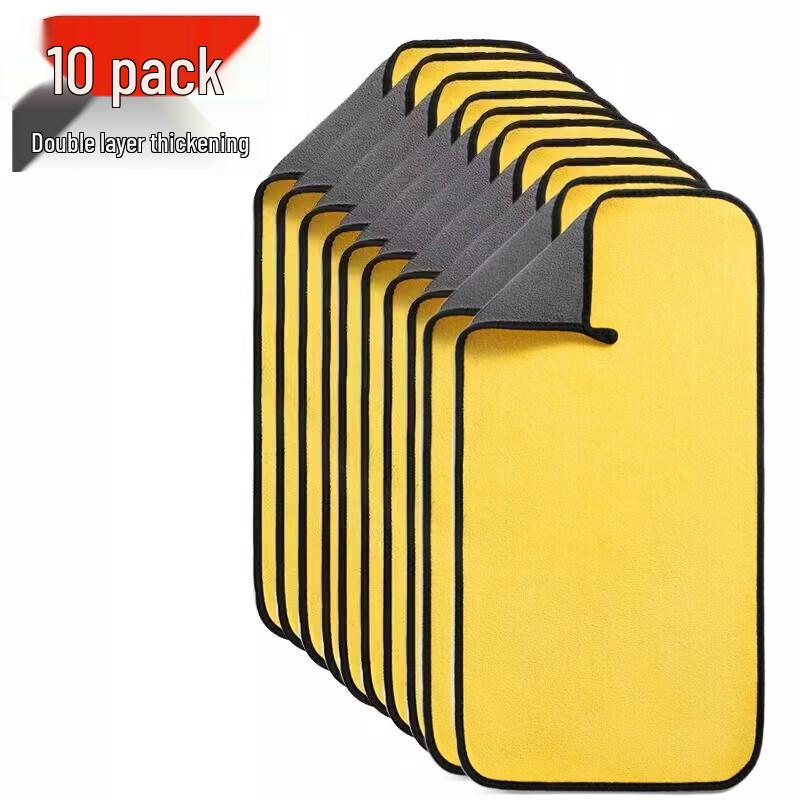 LIEI Thick Absorbent Lint-Free Car Cleaning Cloth