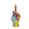 New Product Graffiti Middle Finger Gesture Finger Resin Ornament Best Home Tabletop Living Room Office Use Decoration Crafts