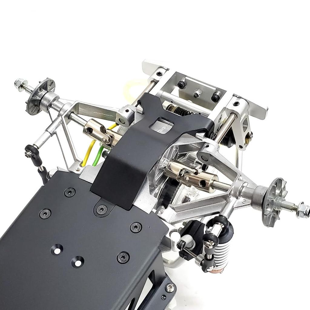 KF RC Aluminum Gearbox Protective Shell for Tamiya 110 Volkswagen Off-RoaderFighting BuggyBuggy Champ (Aluminum Alloy Chassis Only)