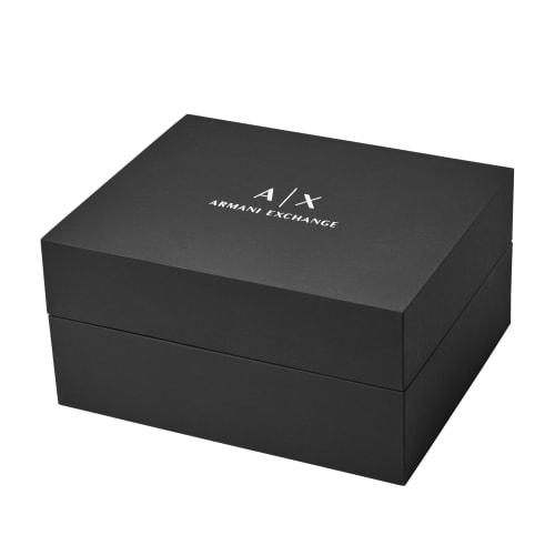Armani Exchange ARMANI EXCHANGE AX7105 Outer Banks Men's Watch with Travel Tag Gift Set