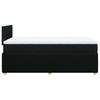 Vidaxl Continental Bed With Mattress, Black, Fabric, 120X200 Cm