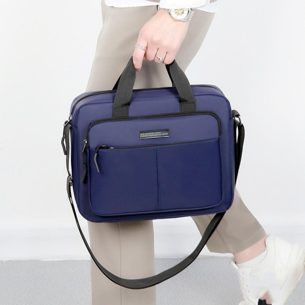 Oxford Cloth Business Handbag Large-capacity Crossbody Sling Bag Simple Men Messenger Bags Lady