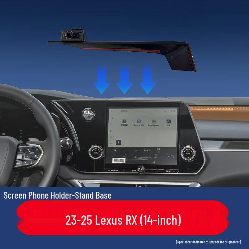 Lexus Navigation Screen Phone Holder for Interior Modification