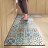 1PCS Kitchen Floor Mat Waterproof, Anti-skid, Anti-dirty Foot Mat Household Door Mat Crystal Velvet Long Strip Carpet Door Mats