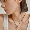 liersi grand. Bumpy heart (L) string long necklace