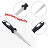 Professional Knife Sharpener, Diamond Sharpening Stone for Kitchen Camping, Double-Sided Folding Design with Non-Slip Handle,