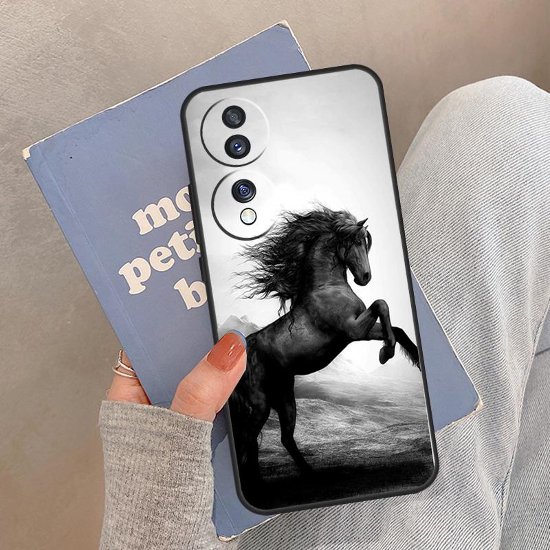 Domineering Cool Horse Case For Huawei Honor 70 50 X8 X9a Magic5 Lite P40 P20 P30 Pro P Smart 2019 Nova 9 Coque