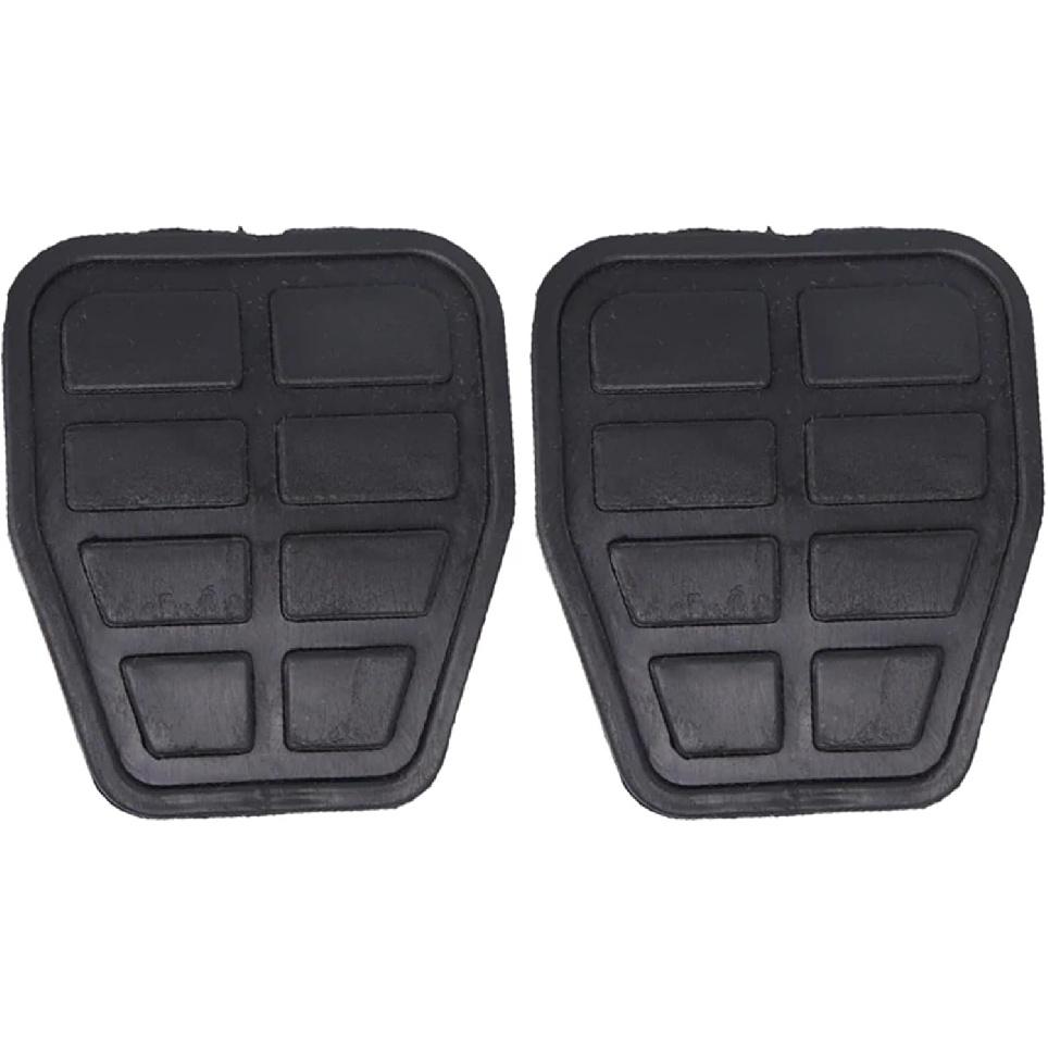 Rubber Brake Clutch Foot Pedal Pad Covers, 321721173, 7213141, for VW, for Sharan, for 7M, 1996-2002 2003 2004 2005 2006 2007 2008 2009 2010(2Pc)
