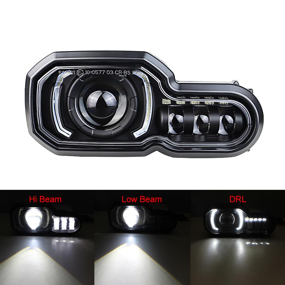 

Светодиодная фара для BMW F650GS/F700GS/F800GS F800ADV F800R дальний/ближний свет с комплектом для замены фары DRL