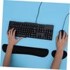 Ergonomic Wrist Rest Pad Mouse Pad Set 2 Pack Memory Foam Comfortable Keyboard Mouse Support Non-Slip Bottom