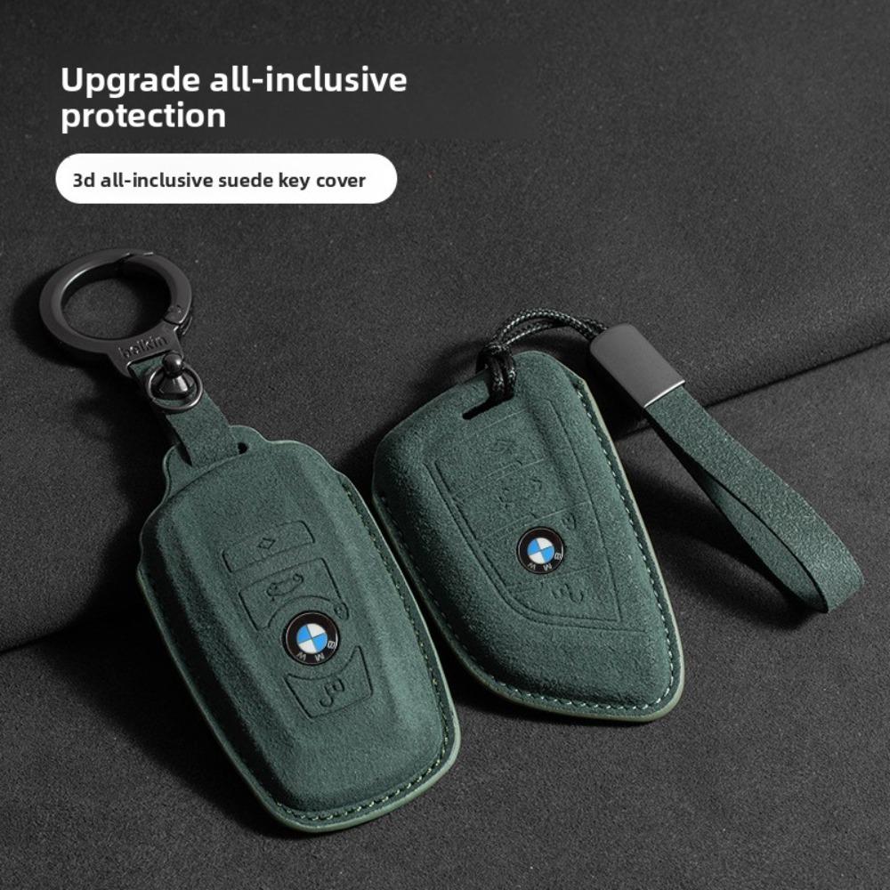 Premium Suede for BMW Key Case Hollow Style for 5 Series 3 Series 6 Series 7 Series X1 X2 X3 X5 X6 X7