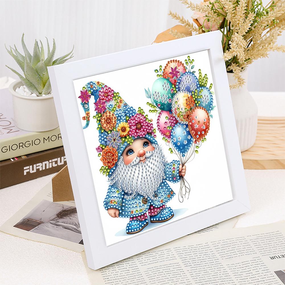 5D DIY Partial Special Shaped Drill Diamond Painting Kit Animal Decor18x18cm Rhinestone Diamond Painting Home Wall Decor