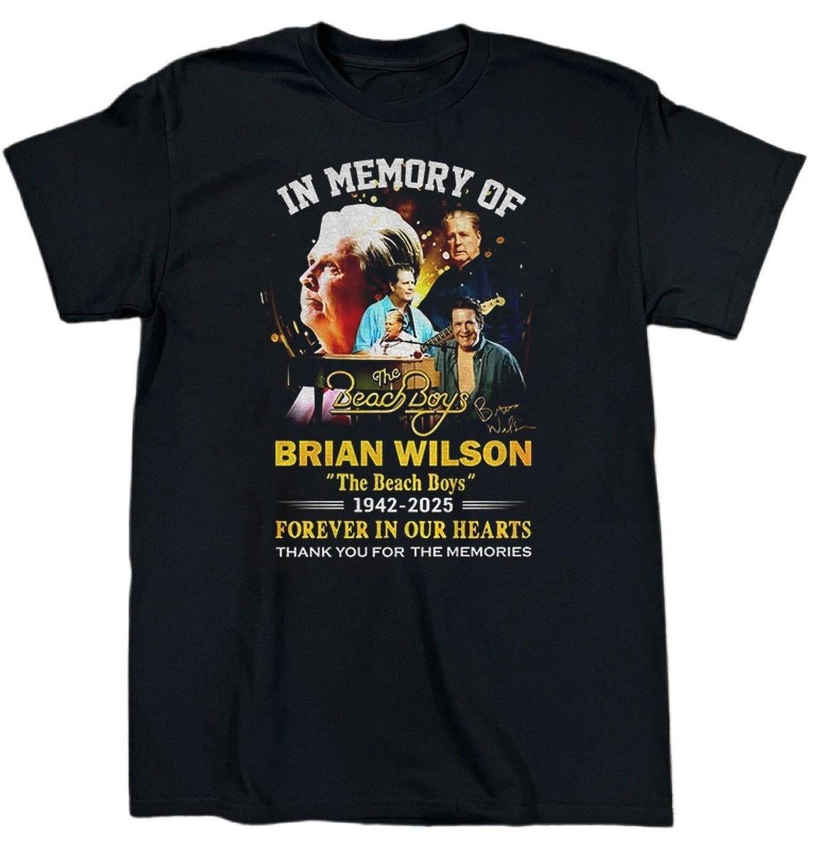 Brian Wilson The Beach Boys in memory of 1942 2025 Heavy Cotton T Shirt 16D766 S