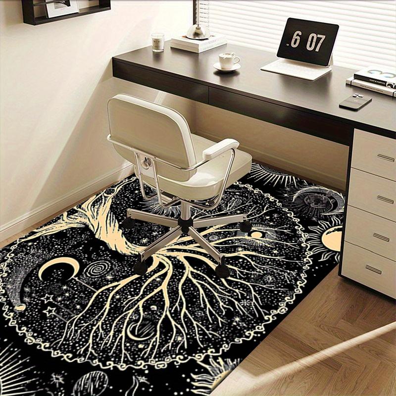 1pc. Celestial Tree of Life Home Decor Rug Office Carpet Chair Mat Outdoor Gift - Cosmic Stars Moon Sun Celestial Body Tapestry Wall Hanging Art