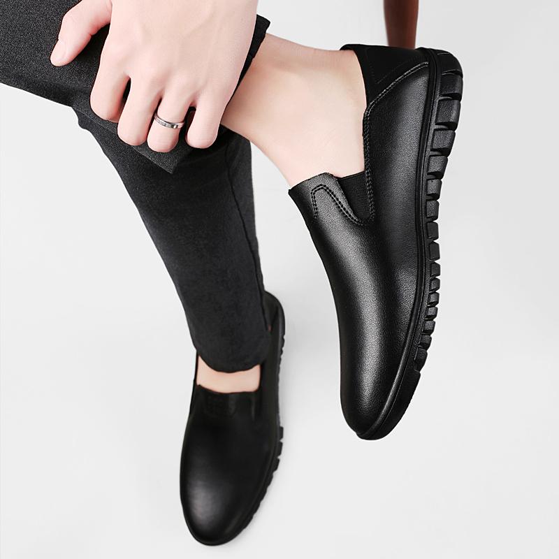 Mode Lederschuhe für Herren Slipper Mode Casual Driving Flats Mokassins Mann Party Loafers Outdoor Männlich Rindsleder Business Schuhe Herren