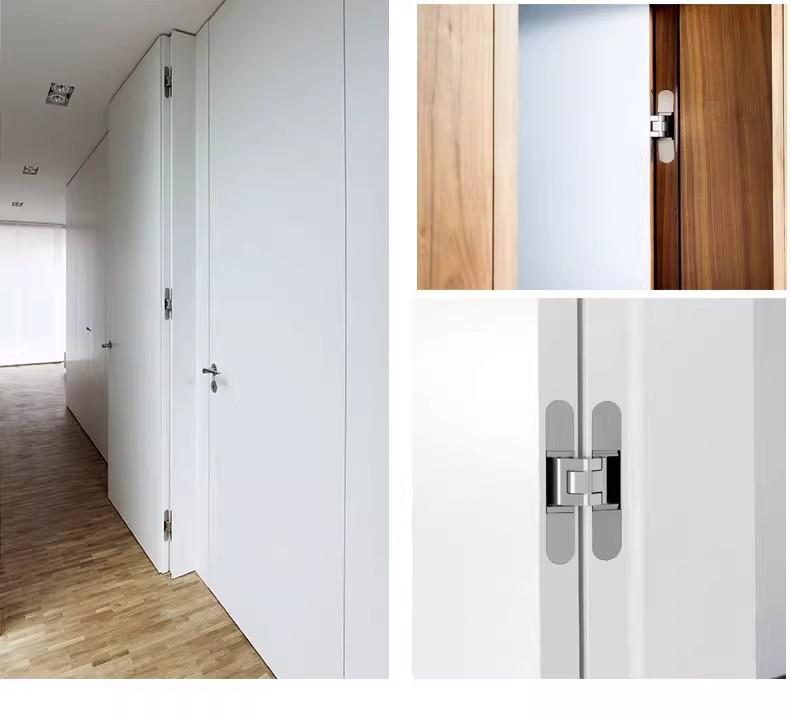 Regulowany 3D 180° Ukryty Niewidoczny Zawias Składanych Drzwi