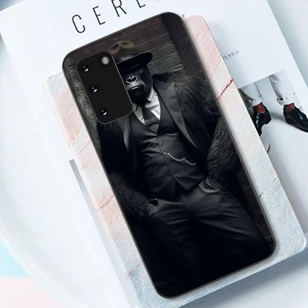 

COOL Monkey Gorilla Ape Phone Case For Samsung S 9 10 20 21 22 23 30 23 24 Plus Lite Ultra FE S10lite Fundas Samsung S21