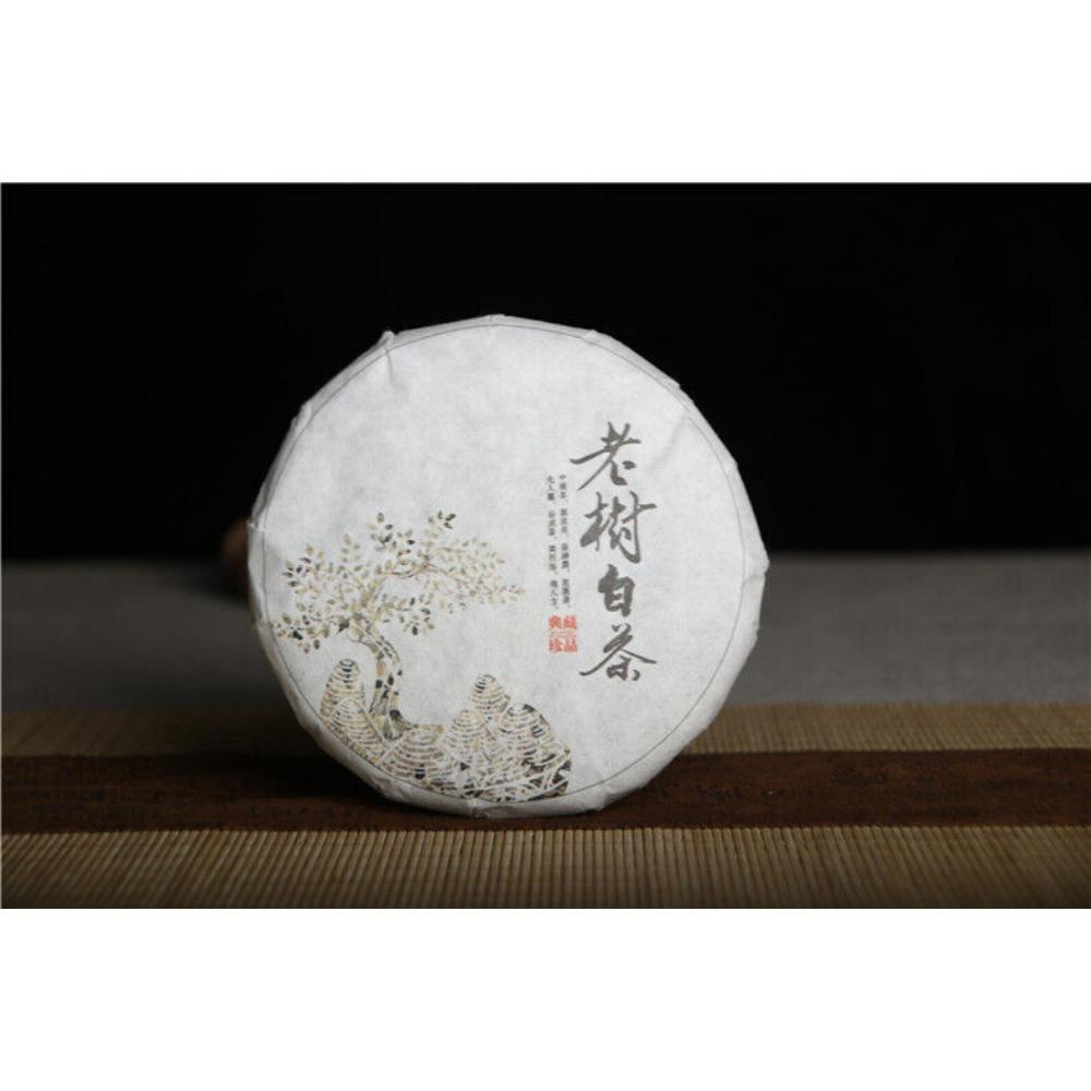 100g Trockenlagerung Alter Baum Weißer Tee Großer Baum Tee Teekuchen Yunnan Weißer Tee
