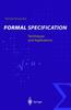 Buch Formal Specification : Techniques and Applications