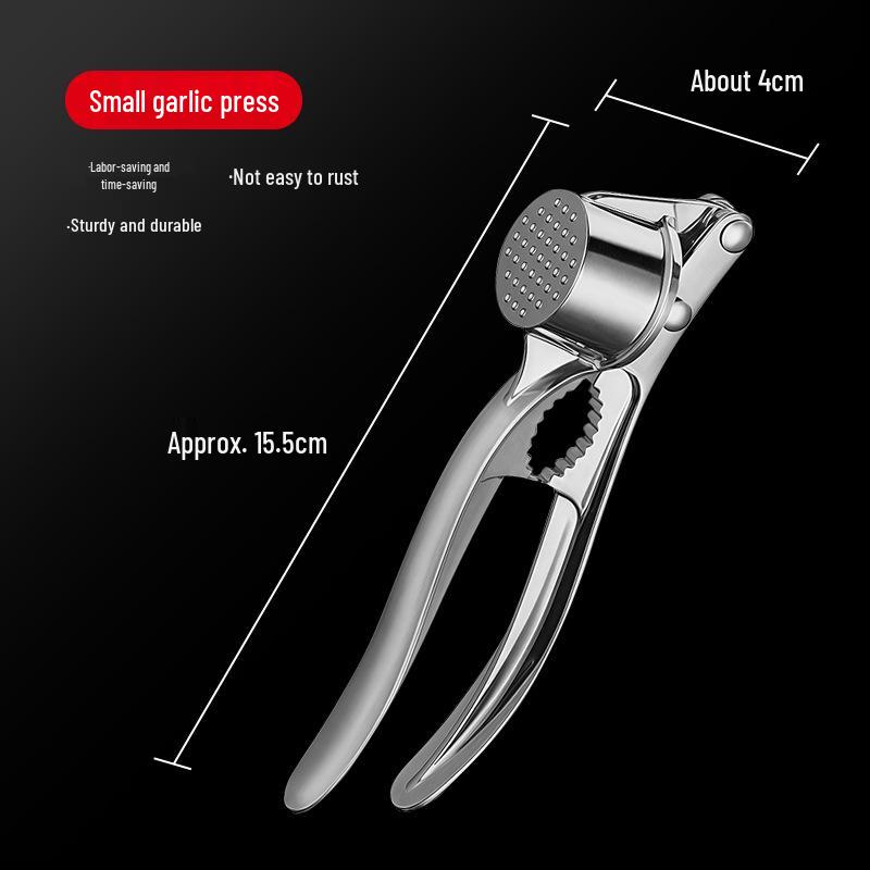 

Ручная чеснокодавилка из нержавеющей стали, измельчитель, очиститель и пресс