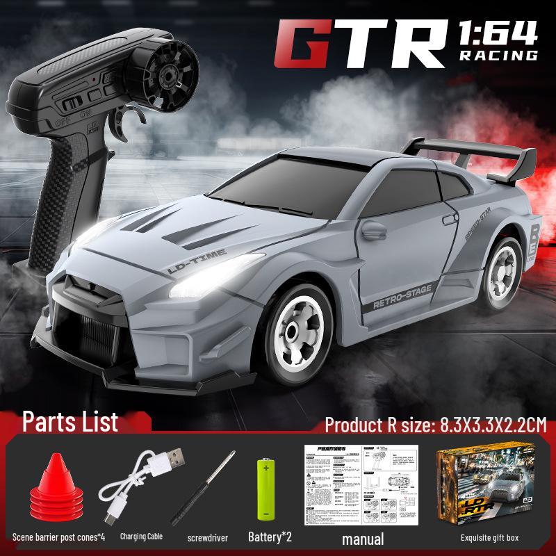 1:64 Mini High-Speed RC Drift Car - Racing Model Ornament, Perfect Holiday Gift for Boys