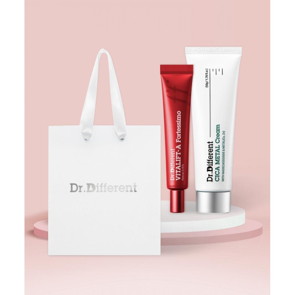 Dr.different VitA Lift A fortesimo+sicA metAl creAm Shopping bAg Gift Set Fortesimo+Sica Gift Set