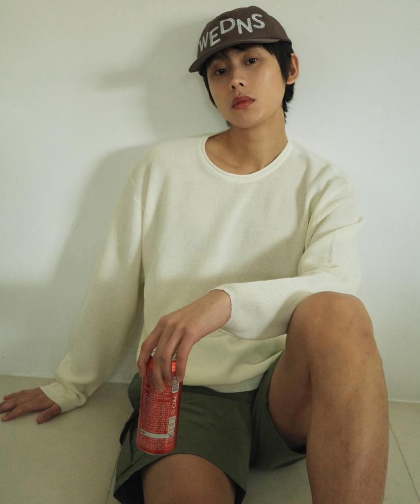 Wednesday Oasis Minimal Hazzi Round Knit_Ivory(Wc26Kn24)