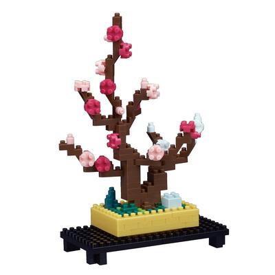 Kawada Nanoblock Bonsai Plommon 80mmx128mmx40mm NBH134