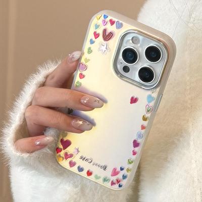 Custodia per telefono creativa a forma di cuore per iPhone 17 e iPhone 17 Pro Max