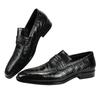 Fashion Classic Italian Men's Leather Shoes Handmade Slip-On Casual Oxford Designer Outdoor Driving Luxury Black Business Office Shoes