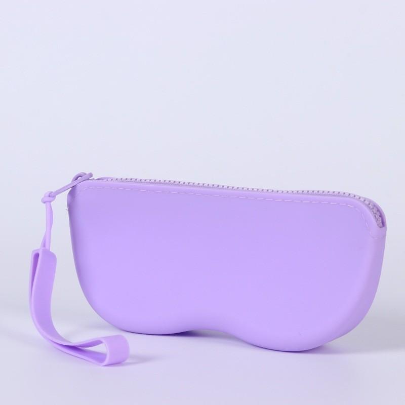 

Portable Glasses Storage Hanging Bag, Sunglasses Protective Bag One Size фіолетовий