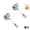 EDP1256-1 2 Pieces Left AND Right Door Catch Hinge Brake Stop Check Strap Limiter for Renault Megane CC Cabriolet Convertible EZ 2010-On 804305514R