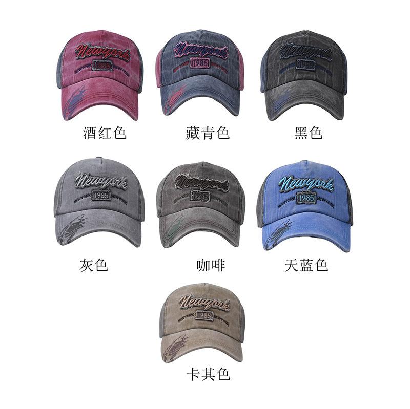 New new york embroidered baseball cap graffiti shark cap