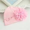 0-12Month Newborn Baby Hat For Girls Cotton Infant Hats Photography Props Beanies New Born Princess Soft Girls Caps 2023 Fashion