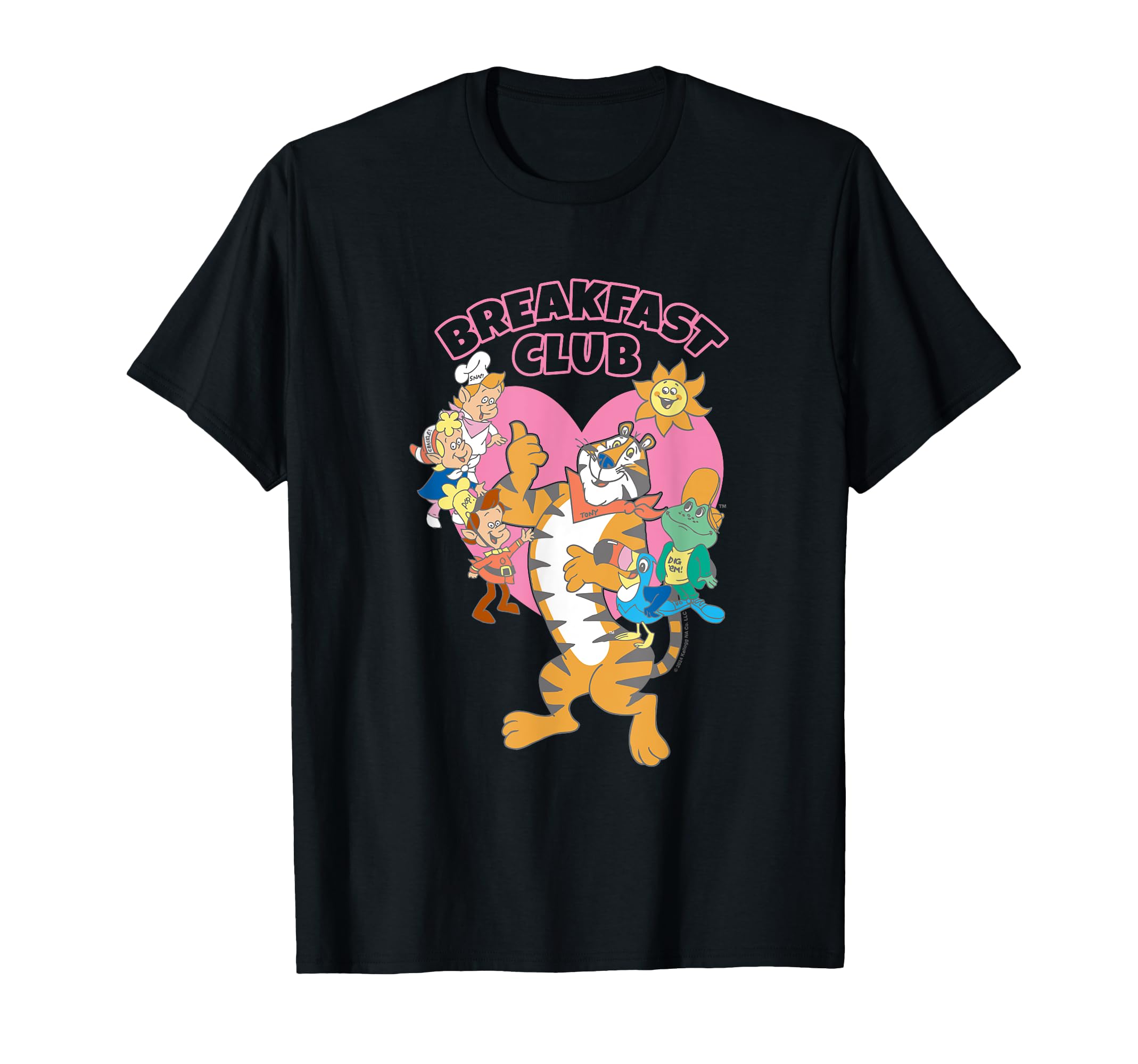 

Kellogg s Cereal Breakfast Club Tony the Tiger and Co T-Shirt