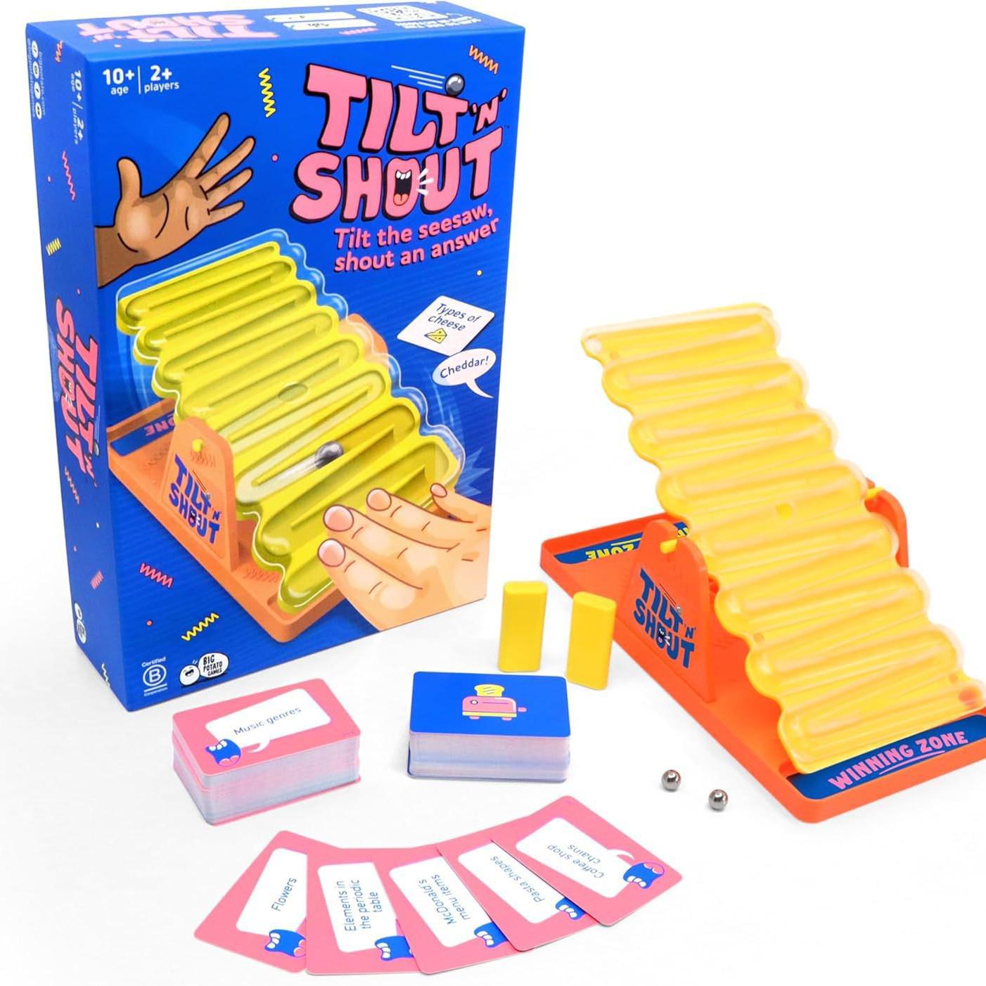 

Cross-border Interactive Family Tabletop Game: Tilt n Shout Seesaw