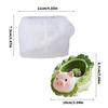 Detailed Silicone Cabbage Pig Mold For Making Decorative Planter Resin Jewelry Dishes And Artistic Cement Creations