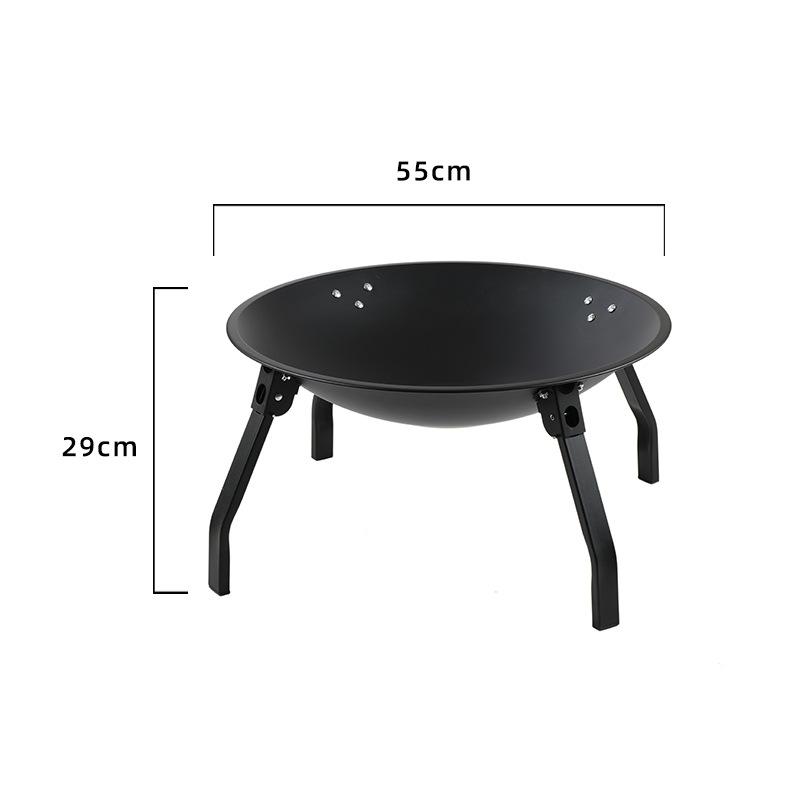 Bonfire Stove, Surrounding Stove, Tea Cooking, Outdoor Courtyard, Folding Barbecue Rack, Portable Fire Pot, Carbon Baking, Home Indoor Heating Stove