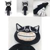 Siren Head Series Black Cat Plush Toy Soft Stuffed Doll Perfect For Horror Fans